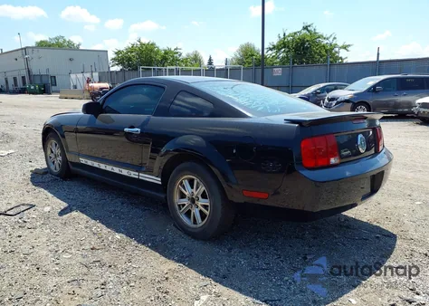 2007 Ford Mustang V6 Deluxe/V6 Premium из США, поврежденный, VIN 1ZVFT80N775224887